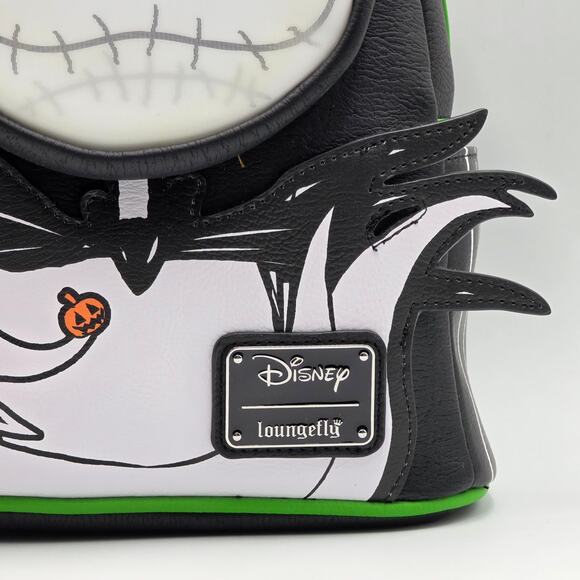 Loungefly Disney Nightmare Before Christmas Jack & Zero Lenticular Mini Backpack - Picture 5 of 5